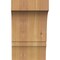 Ekena Millwork 6"W x 6"D x 10"H Balboa Rough Sawn Knee Brace, Western Red Cedar BRC06X06X10BOA00RWR - alternate 2